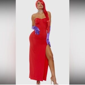 jessica rabbit starlet Red Women's dress costume medium